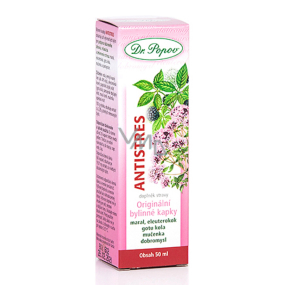 Dr. Popov Antistres originální bylinné kapky 50 ml