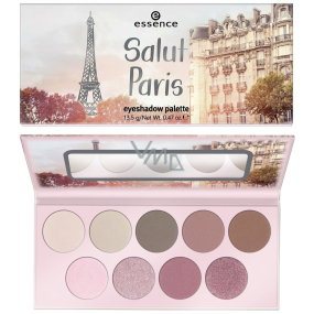 Essence Salut Paris paletka očních stínů 02 13,5 g
