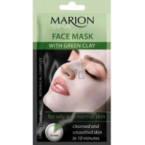 Marion Spa pleťová maska se zeleným jílem pro mastnou i normální pokožku 20 g