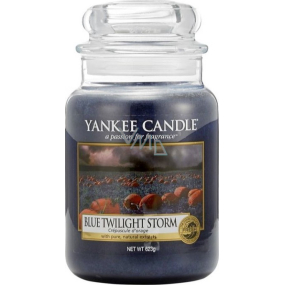 Yankee Candle Blue Twilight Storm - Soumrak před bouřkou vonná svíčka Classic velká sklo 623 g