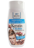 Bione Cosmetics for Men Keratin & Kofein regenerační šampon na vlasy 260 ml