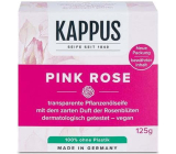 Kappus Pink Rose - Růže Luxusní mýdlo s přírodními oleji 125 g