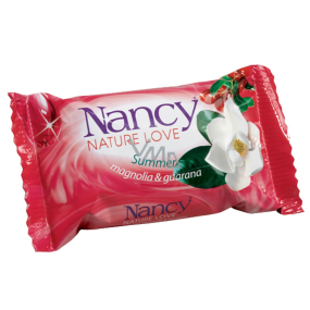 Nancy Summer Magnolia & Guarana toaletní mýdlo 100 g