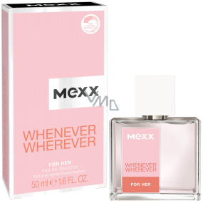 Mexx Whenever Wherever for Her toaletní voda pro ženy 50 ml