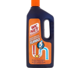 Wc Net Turbo gelový čistič odpadů zprůchodní i beznadějně ucpané odpady 1 l