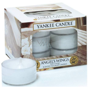 Yankee Candle Angels Wings - Andělská křídla vonná čajová svíčka 12 x 9,8 g