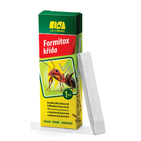 Moudrý Formitox křída insekticidní přípravek k likvidaci mravenců 8 g 1 kus