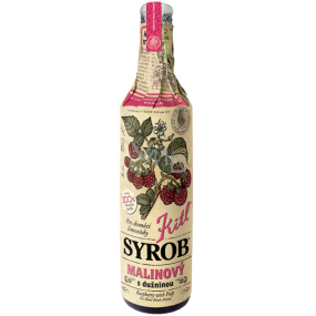 Kitl Syrob Bio Malina s dužninou sirup pro domácí limonády 500 ml