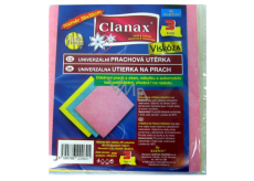 Clanax Univerzální prachová utěrka viskóza 38 x 35 cm 3 kusy