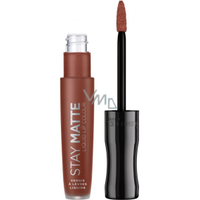 Rimmel London Stay Matte Nude Liquid Lip Colour tekutá rtěnka 725 Love Bite 5,5 ml