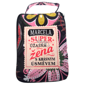 Albi Skládací taška na zip do kabelky se jménem Marcela 42 x 41 x 11 cm