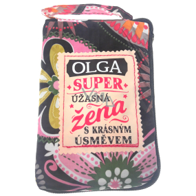 Albi Skládací taška na zip do kabelky se jménem Olga 42 x 41 x 11 cm