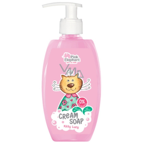 Pink Elephant Kitty Lucy tekuté mýdlo s obsahem panthenolu 250 ml