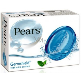Pears Mint Blue toaletní glycerínové mýdlo 125 g