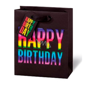 BSB Luxusní dárková papírová taška 23 x 19 x 9 cm Happy Birthday LDT 397 - A5