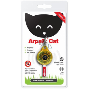 Arpalit Cat elektronický repelent pro kočky, odpuzuje klíšťata, blechy a jiné parazity