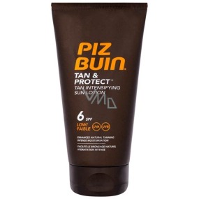 Piz Buin Tan & Protect SPF6 opalovací mléko urychlující opalování 150 ml