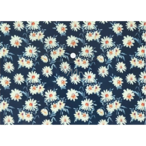 Albi Original Pouzdro na dokumenty Květy na modré A4 - 210 x 297 mm