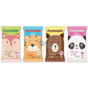 Freshmaker Kids Zvířátka vlhčené kosmetické ubrousky 15 kusů