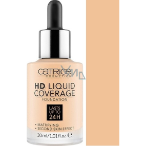 Catrice HD Liquid Coverage Foundation make-up 002 Porcelain Beige 30 ml