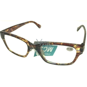 Berkeley Čtecí dioprtické brýle +1,5 plast tygrové žíhané 1 kus ER4198