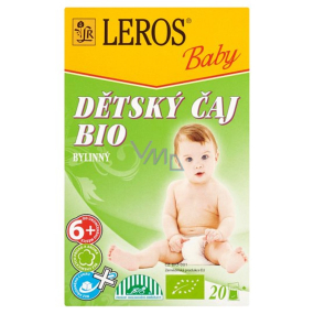 Leros Baby Bio bylinný čaj pro děti 20 x 2 g