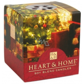 Heart & Home Hřejivé Vánoce Sojová vonná svíčka bez obalu hoří až 15 hodin 53 g