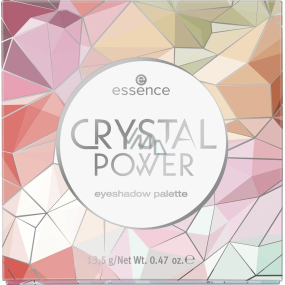 Essence Crystal Power Eyeshadow Palette paletka očních stínů 13,5 g