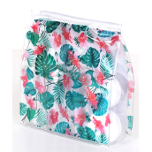 Albi Original Cestovní sada lahviček 3 x 80 ml + 2 nádobky + Ibišek pouzdro - 15 cm x 15 cm x 4,5 cm