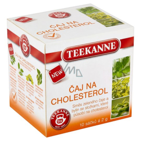 Teekanne Cholesterol bylinný čaj nálevové sáčky 10 x 2 g