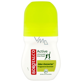 Borotalco Active Citrus kuličkový antiperspirant deodorant roll-on 50 ml