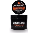 Sportstar Styling Clay modelovací jíl na vlasy, střední fixace 50 ml
