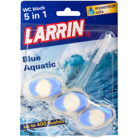 Larrin Wc Blue Aquatic 5v1 blok závěs 51 g