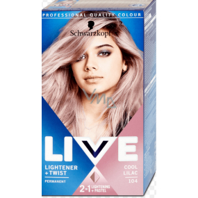 Schwarzkopf Live Lightener & Twist barva na vlasy 104 Cool Lilac