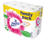 Linteo Care & Comfort toaletní papír bílý 158 útržků 2 vrstvý a 19 m, 24 rolí