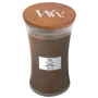 WoodWick Humidor - Pouzdro na doutníky vonná svíčka s dřevěným knotem a víčkem sklo velká 609,5 g