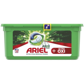 Ariel Allin1 Pods + Ultra Oxi Effect gelové kapsle na praní 25 dávek 750 g