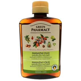 Green Pharmacy Zpevňující tělový a masážní olej 200 ml