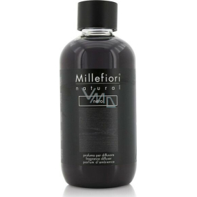 Millefiori Milano Natural Nero - Černá Náplň difuzéru pro vonná stébla 250 ml