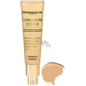 Dermacol Longwear Cover dlouhotrvající krycí make-up 03 Beige 30 ml