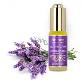 Saloos Královská péče Argan & Opuncie & Levandule 100% Bio Exkluzivní péče proti vráskám 20 ml