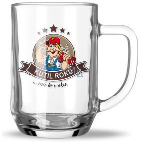 Nekupto Hobby pivní sklenice Kutil roku 500 ml
