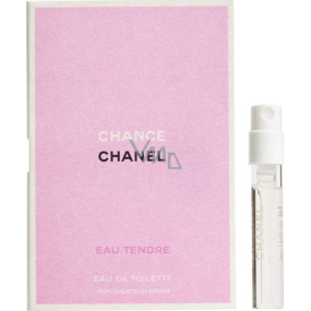 Chanel Chance Eau Tendre toaletní voda pro ženy 1,5 ml s rozprašovačem, vialka