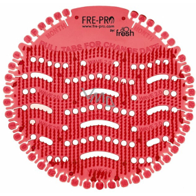 Fre Pro Wave Kiwi a grapefruit vonné sítko do pisoáru růžové 19 x 20,3 x 1,9 cm 52 g