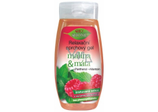 Bione Cosmetics Malina & Máta relaxační sprchový gel pro všechny typy pokožky 250 ml