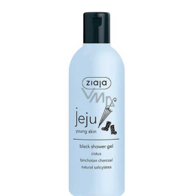 Ziaja Jeju Černé sprchové mýdlo s protizánětlivými a antibakteriálními účinky 300 ml