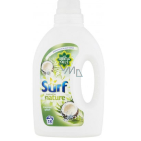 Surf Coconut Splas Prací gel univerzální, vhodný na bílé i barevné prádlo 18 dávek 900 ml
