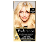 Loreal Paris Préférence barva na vlasy 9.1 Oslo Velmi světlá popelavá blond