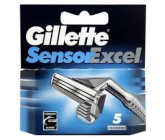 Gillette Sensor Excel náhradní hlavice pro muže 5 kusů