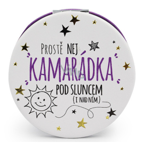 Nekupto Dárkové centrum Zrcátko dvojité Nej kamarádka 7 cm